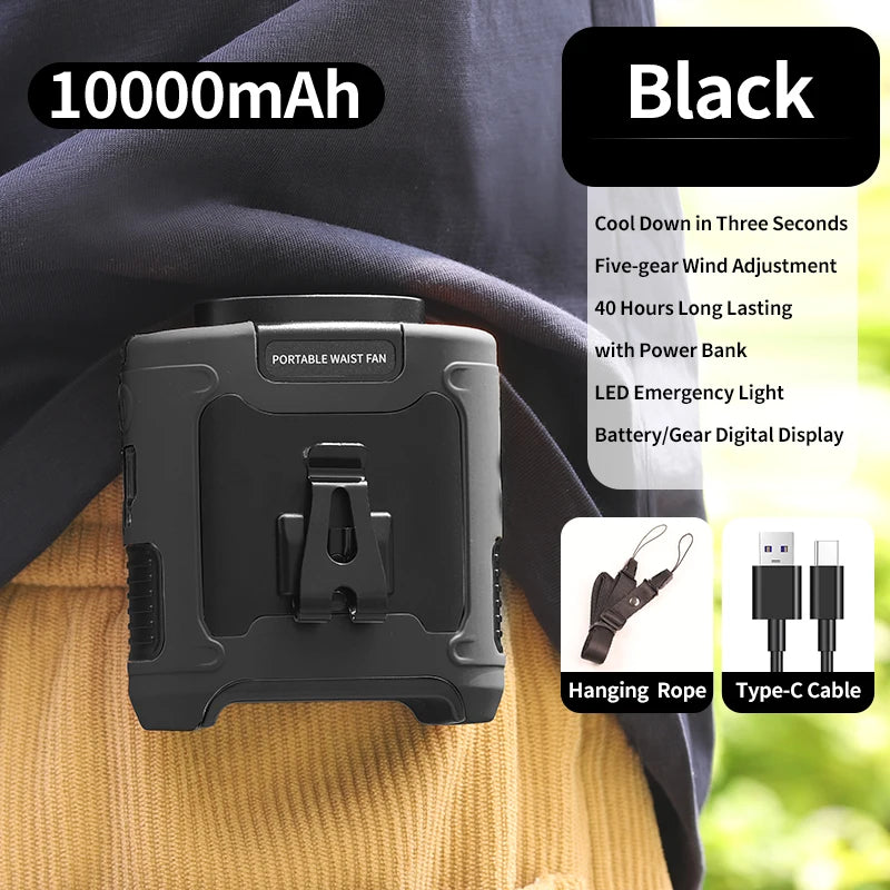 ChillClip Waist & Neck Fan 
