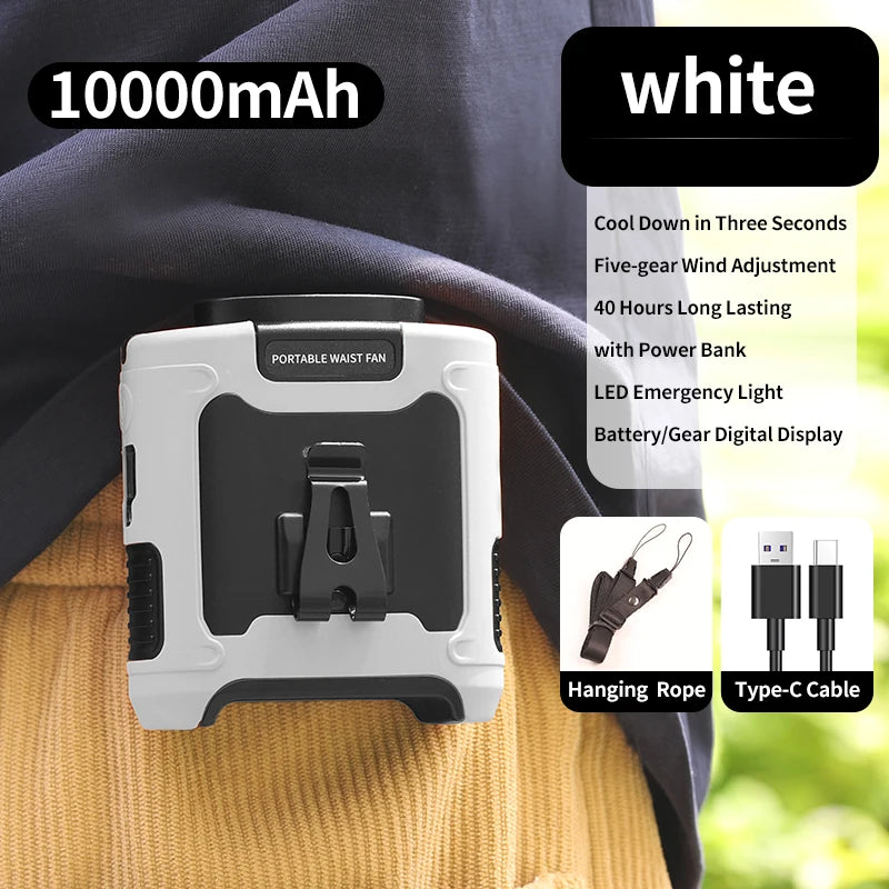ChillClip Waist & Neck Fan 