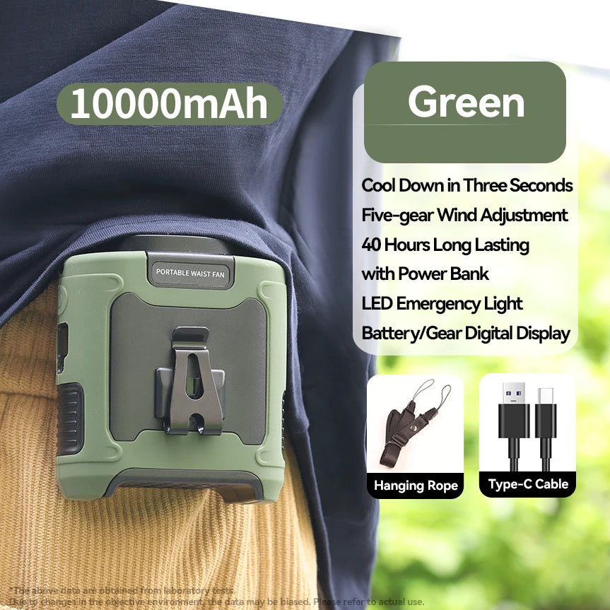 ChillClip Waist & Neck Fan 